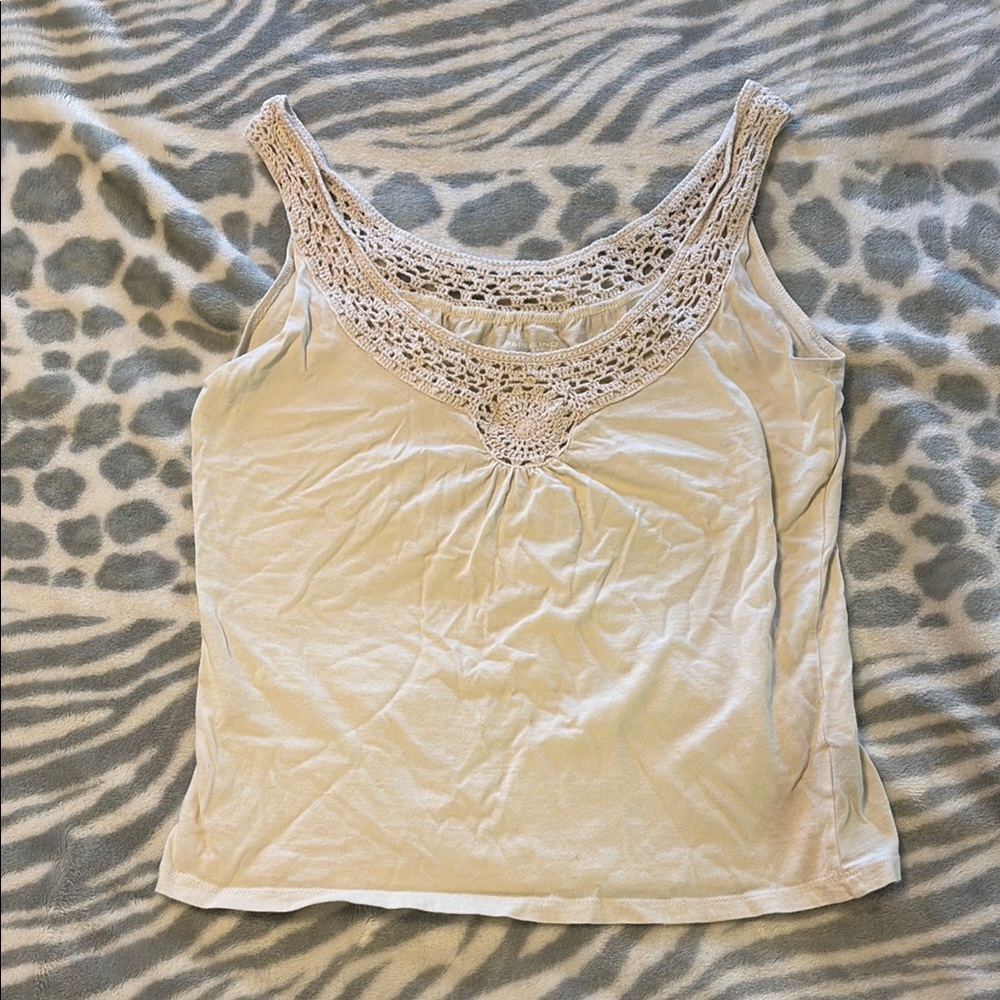Elegant Cream Lace Women's Top